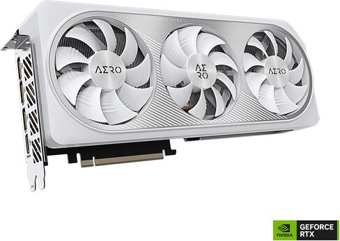 بطاقة رسومات GIGABYTE GeForce RTX 4070 AERO OC V2 12G، 3X WINDFORCE Fans، 12GB 192-bit GDDR6X، بطاقة فيديو GV-N4070AERO OCV2-12GD in Kuwait