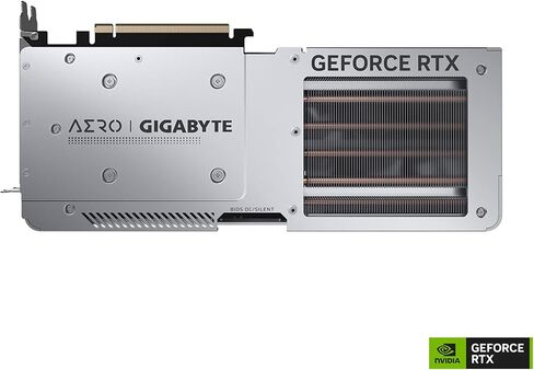بطاقة رسومات GIGABYTE GeForce RTX 4070 AERO OC V2 12G، 3X WINDFORCE Fans، 12GB 192-bit GDDR6X، بطاقة فيديو GV-N4070AERO OCV2-12GD in Kuwait