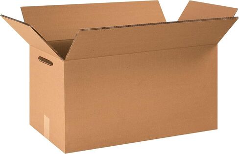 Aviditi 201812 Single-Wall Corrugated Box, 20" Length x 18" Width x 12" Height, Kraft, Includes 10 Fragile Labels (Bundle of 10) in Saudi Arabia