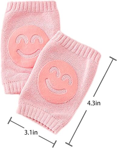Baby Knee Pads for Crawling (5 Pairs), Walking Protector Knee Pads For babies Toddler Kids Girls Boys 1-3. in Saudi Arabia
