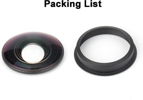 Camera Lens Replacement Compatible with Insta360 X4 360 Degree Action Camera Lens Repair Parts Accessories (for X4, with Coil Texture), 225mm Diameter in Saudi Arabia
