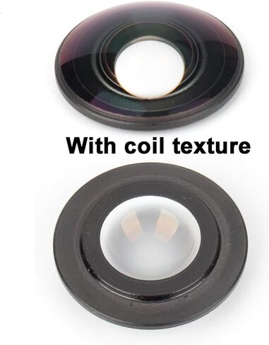 Camera Lens Replacement Compatible with Insta360 X4 360 Degree Action Camera Lens Repair Parts Accessories (for X4, with Coil Texture), 225mm Diameter in Saudi Arabia
