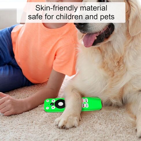 2 Pack Luminous Remote Cover Compatible with Onn Android TV 4K UHD Stick TV Box 100024646 100026240 Remote Controller, Lightweight Anti-Slip Skin-Friendly Silicone Skin Sleeve in Saudi Arabia