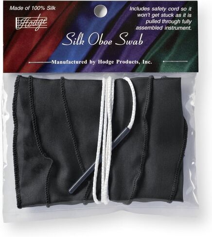 Hodge Silk Oboe Swab - Burgundy in Saudi Arabia