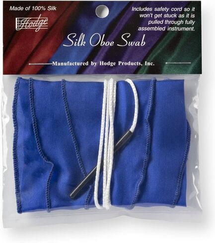 Hodge Silk Oboe Swab - Burgundy in Saudi Arabia
