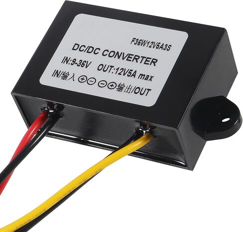 2 قطعة دفعة محول فرق الجهد DC 3A 36 واط مقاوم للماء السيارات خطوة لأعلى تنحي 9 فولت-36 فولت إلى 12 فولت منظم الجهد 12 فولت محول للسيارة نظام الطاقة الصوتية شاشة عرض LED in Saudi Arabia