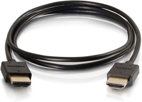 C2G HDMI Cable, 4K, High Speed HDMI Cable, 60Hz, 2 Feet (0.60 Meters), Black, Cables to Go 41362 in Saudi Arabia
