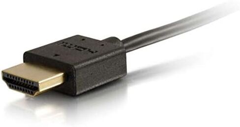 C2G HDMI Cable, 4K, High Speed HDMI Cable, 60Hz, 2 Feet (0.60 Meters), Black, Cables to Go 41362 in Saudi Arabia