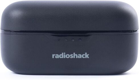 RadioShack High Performance Wireless Headphones, Active Noise Cancelling Earbuds, IPX5 Water Resistant Bluetooth Headphones with 400MAH Battery, Black in Kuwait