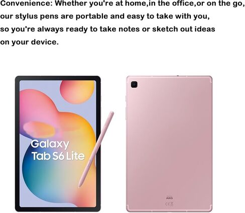 2 حزمة قلم Galaxy Tab S6 Lite S بديل لقلم Samsung Galaxy Tab S6 Lite، قلم Galaxy Tab S6 Lite بديل لقلم Samsung Galaxy Tab S6 Lite (وردي) in Kuwait