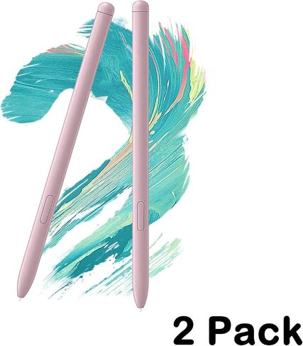 2 حزمة قلم Galaxy Tab S6 Lite S بديل لقلم Samsung Galaxy Tab S6 Lite، قلم Galaxy Tab S6 Lite بديل لقلم Samsung Galaxy Tab S6 Lite (وردي) in Kuwait