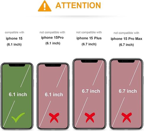 حافظة محفظة KIHUWEY Crossbody لهاتف iPhone 15، حافظة جيب بسحاب مع حامل بطاقة، حافظة حماية من جلد البولي يوريثان RFID مع مسند حزام معصم قابل للفصل 6.1 بوصة (أسود) in Kuwait