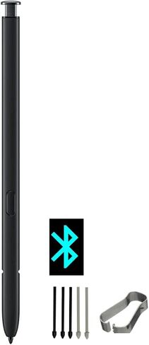 قلم Galaxy S23 Ultra S مع بديل بلوتوث لهاتف Samsung Galaxy S23 Ultra (أسود فانتوم) in Kuwait
