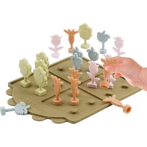 Vicloon Toddler Montessori Toys, Silicone Farm Educational Toys for 1 Year Old, Shape Sorting Vegetable & Fruits Fine Motor Skills Game for 1-3 Year Old Boys Girls Preschool Kids Gifts