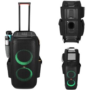Suitable for JBL PartyBox Encore Essential Bluetooth Speaker Multifunctional storage Bag Portable Party speaker case with microphone storage bag (JBL PartyBox Encore Essential)