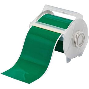 Brady 113123 GlobalMark 100' Length x 4" Width, B-595 Vinyl, Green Indoor/Outdoor Tape
