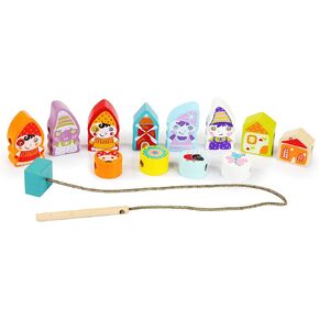Happy Dwarves Lacing Toy
