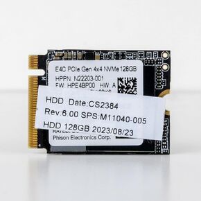 PHISON SSD 128GB PCIe 4.0 NVMe 2230 Gen 4 Gaming M.2 بطاقة ذاكرة محرك الحالة الصلبة الداخلية - كمبيوتر محمول، متوافق مع سطح المكتب in Kuwait