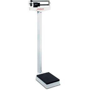 DETECTO 439 Mechanical Physician Beam Scale with Height Rod