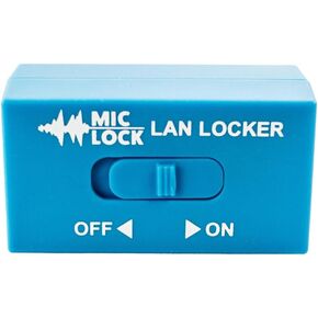 Mic-Lock LAN Locker - Digital Security for RJ45 Ethernet Port Network Connections - Superior Security for Wired Connections