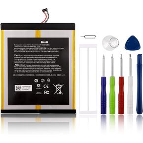 Replacement Battery 58-000187 Compatible HD 10 7th Gen SL056ZE with Tools