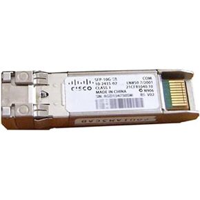 Cisco 10GBASE-SR S-Class SFP Module for 10 Gigabit Ethernet Deployments, Hot Swappable, 5-Year Standard Warranty (SFP-10G-SR-S=)