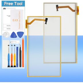 Touch Screen Replacement for Dodge Charger Uconnect MyGIG Radio 2008 2009 2010 6.5-inch 430 REN 730N RHR RER Touch Screen Digitizer Glass Panel LQ065T5DG02, LQ065T5DG30, LQ065T5GG64