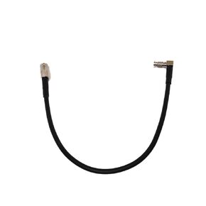 12G Micro SDI | 75 ohms | 90 Degree HDBNC Male to BNC Female cable | for Blackmagic Micro Studio Camera 4K G2 | for Blackmagic Video Assist 5" | 12 inch | 30 cm long | Pigtail | Extention | Gimbal