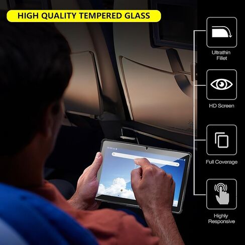 لـ SKY PAD 10 واقي شاشة من الزجاج المقسى عالي الوضوح مضاد للخدش 9H HD واضح خالٍ من الفقاعات لجهاز SKY PAD10 10.1 بوصة اللوحي (قطعة واحدة) in Kuwait
