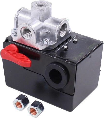 ApplianPar مفتاح ضغط ضاغط الهواء لكابل بورتر C3150 C2550 C3151 150/120 PSI للحرفيين يستبدل 5140117-89 in Saudi Arabia