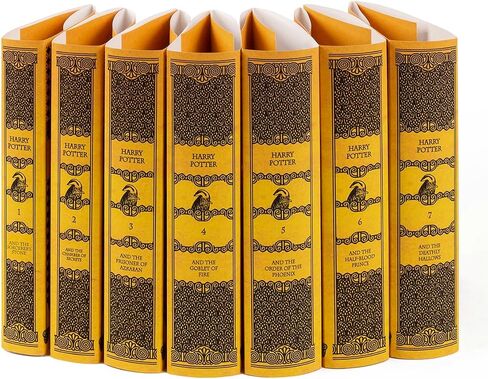 كتب جونيبر - سلسلة هاري بوتر - هاوس ماشوب - أغلفة الكتب فقط لمجموعة كتب هاري بوتر ذات الغلاف الصلب - الكتب غير متضمنة in Kuwait