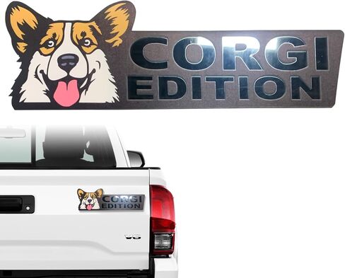 Dog Edition Car Badges, 7D Dog Car Badge Laser Cutting Car Emblem, Car Exterior Emblems Badge,Cute Dogs Badge Rated Car Decals Bumper Stickers Decoration(German Shepherd) in Saudi Arabia