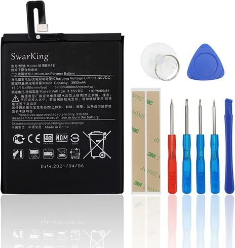 Replacement Battery Compatible with BM4E Xiaomi Pocophone F1 M1805E10A, Poco F1 with Toolkit in Saudi Arabia