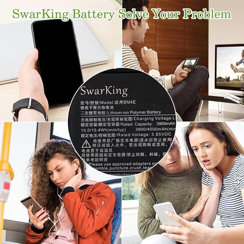 Replacement Battery Compatible with BM4E Xiaomi Pocophone F1 M1805E10A, Poco F1 with Toolkit in Saudi Arabia