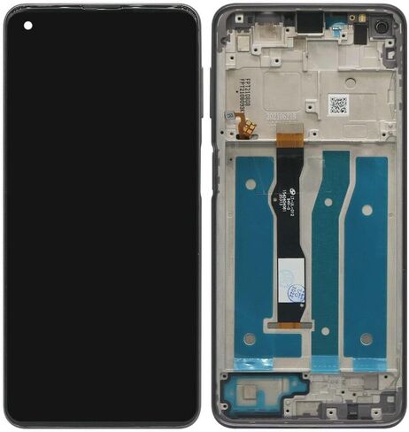 لموتورولا موتو جي باور 2021 XT2117-3 XT2117 XT2117-4 XT2117-1 G10 شاشة عرض LCD تعمل باللمس مع إطار رمادي in Saudi Arabia