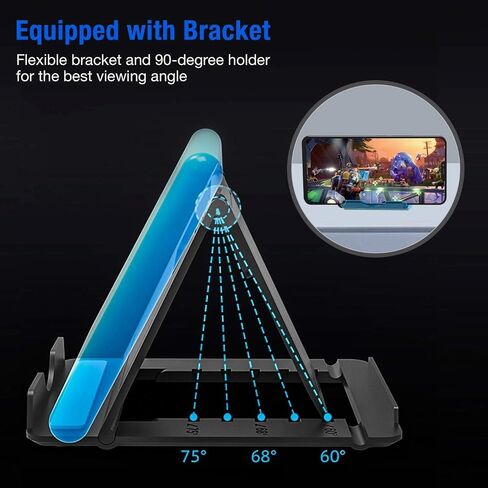 Yoidesu Gaming Keyboard Mouse Converter Adapter for Android, No Delay, Adjustable Stand, Charging While Playing Games (Mix Pro comes standard) in Saudi Arabia