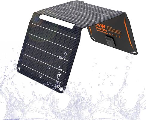 FlexSolar 40W USB Foldable Solar Panel Chargers 18W USB-A USB-C Portable Power Emergency ETFE Monocrystalline Small Panels IP67 Waterproof Camping Hiking Backpacking for Phones Power Banks Tablets in Saudi Arabia
