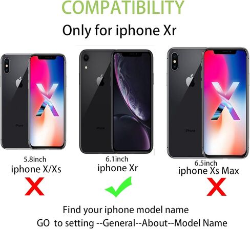 Cavor for iPhone Xr Case with Card Holder,iPhone Xr Wallet Case for Women,Phone Case iPhone Xr Case with Strap,Crossbody Lanyard and Wristlet,Leather Zipper Pocket Case-Cream in Saudi Arabia