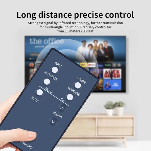 PZL New Replacement Remote Control for Zvox Multi Level AccuVoice TV Speakers & Soundbars in Saudi Arabia