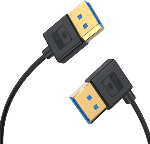 كابل سيليكون DisplayPort UHD بطول 1 قدم، سلك HDMI DisplayPort 1.4 فولت رفيع للغاية، OD 3.8 مم، زاوية يسار ذكر إلى ذكر مستقيم DP 32.4 جيجابت في الثانية كابل فائق السرعة، 8K@60 هرتز in Kuwait