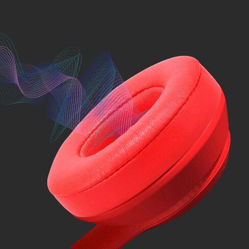 وسائد أذن بديلة من Pro Headphones متوافقة مع سماعات Monster Beats من Dr Dre Pro Detox فوق الأذن (أحمر) in Saudi Arabia