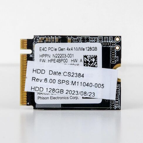 PHISON SSD 128GB PCIe 4.0 NVMe 2230 Gen 4 Gaming M.2 بطاقة ذاكرة محرك الحالة الصلبة الداخلية - كمبيوتر محمول، متوافق مع سطح المكتب in Kuwait