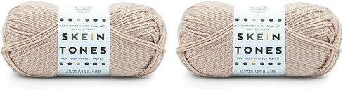 Lion Brand Yarn Basic Stitch Anti Pilling Yarn, 1 Pack, Skein Tones Birch in Saudi Arabia