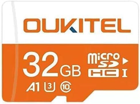 بطاقة OUKITEL Micro SD سعة 32 جيجابايت وذاكرة 32 جيجابايت Ultra Micro SD بطاقة U3 عالية السرعة، U3، A1،32 جيجابايت in Kuwait