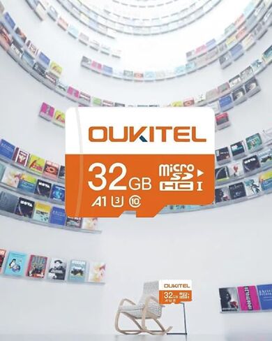 بطاقة OUKITEL Micro SD سعة 32 جيجابايت وذاكرة 32 جيجابايت Ultra Micro SD بطاقة U3 عالية السرعة، U3، A1،32 جيجابايت in Kuwait