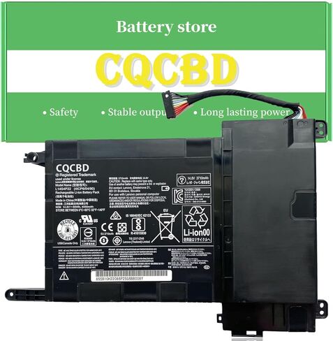 CQCBD L14S4P22 L14M4P23 L14L4P23 بطارية الكمبيوتر المحمول لينوفو IdeaPAd Y700 Y700-15ISK Y700-17ISK Y701 Y700-4ISK Y700-15ACZ سلسلة دفتر L14L4P23 5B10H22084 5B10H22085 5B10H22086 (1 4.8 فولت 60 واط ساعة) in Kuwait