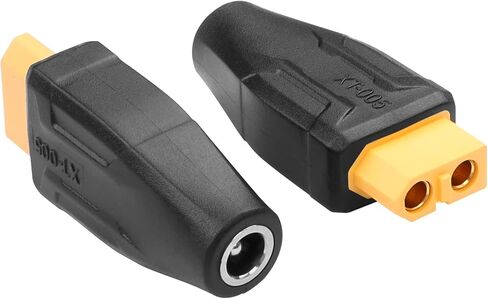 YAODHAOD USB C to XT60 Connector Charging Adapter, USB Type-C Female to XT60 Female Extension Adapter 100W 20V/5A for Drone, Model, Energy Storage Power (2Pack) (Type C Female to XT60 Female) in Saudi Arabia