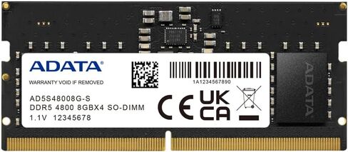 ADATA DDR5 5600MHz 16GB(1x16GB) CL46 SODIMM للكمبيوتر المحمول ذاكرة الوصول العشوائي وحدة الذاكرة OEM Pack in Kuwait