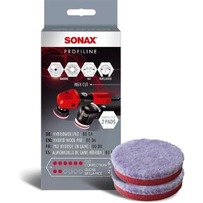 SONAX DA Hybrid Wool Pad, Small 3in