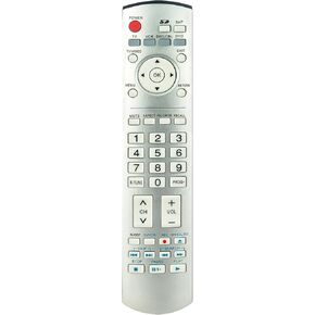 EUR7737Z20 Replace Remote Control fit for Panasonic Plasma TV TH-37PX60U TH-42PX60U TH-50PX60U PT-56DLX76 PT-61DLX76 PT-61DLX26 TH-50PX600U TH-42PX600U TH-58PX600U EUR7737Z10